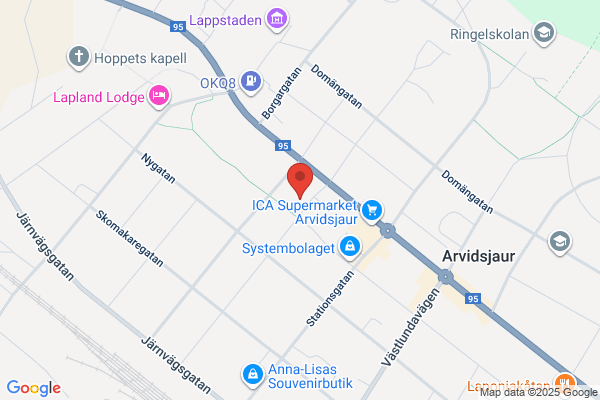 Turistbyrå Arvidsjaur Garvaregatan