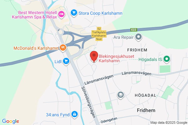 Blekingesjukhuset I Karlshamn