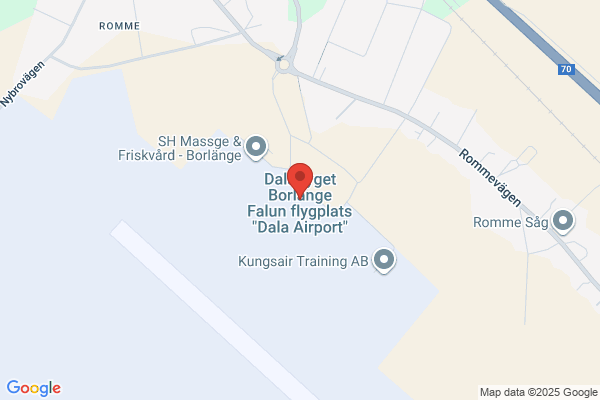 Dalaflyget Borlänge Falun flygplats "Dala Airport"