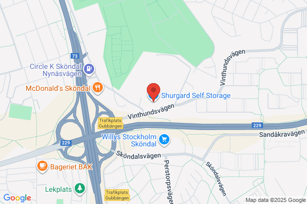 Shurgard Self Storage Sköndal