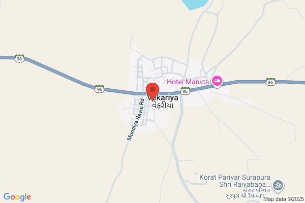 Vekariya, Dhanbai Ravji