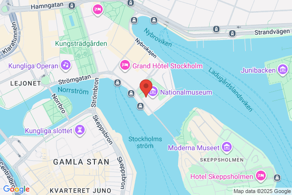 Atrium Restaurangen mitt i Nationalmuséum