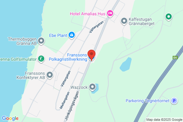 Franssons Polkagristillverkn. o. Affär