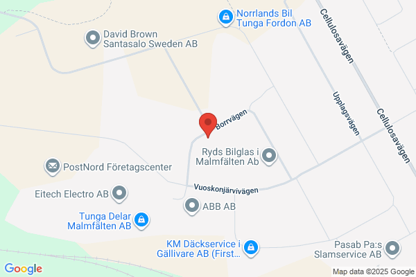 Gällivare Tyg & Möbeltapetserar verkstad