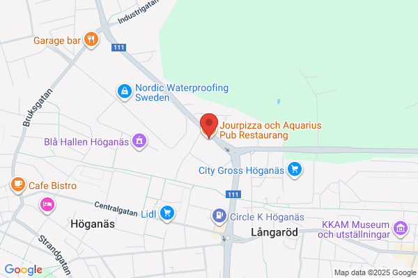 Restaurang Aquarious Pizza