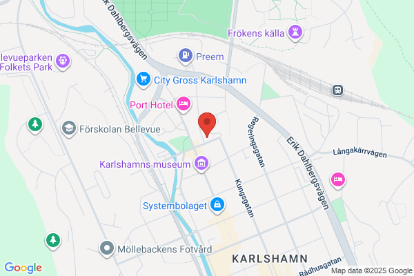 Färghandlaren i Karlshamn Hans Blomqvist
