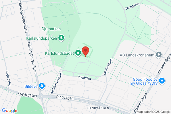 Landskrona idrottsplats, Karlslund (Fritid och idrott)