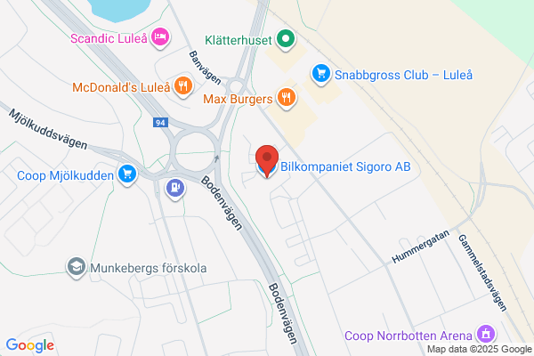 Bilkompaniet Sigoro Ab, Luleå