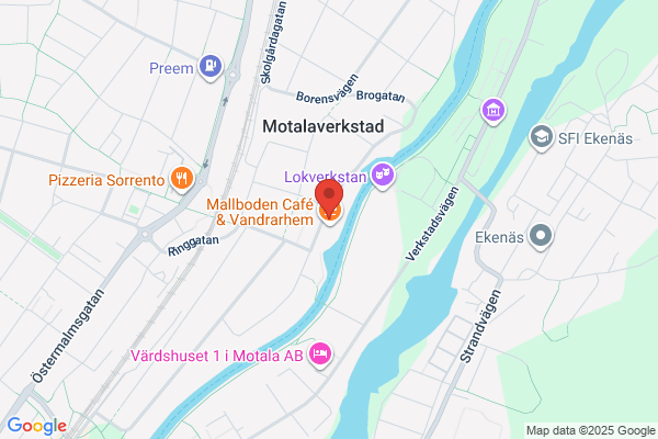 STF Vandrarhemmet Motala Verkstad Göta Kanal