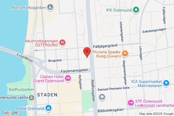 Restaurang En Liten Röd