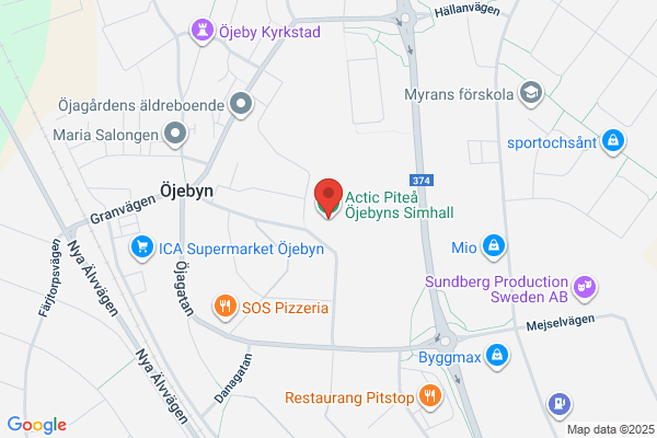 Öjebyns sport- och simhall (Fritid och idrott)