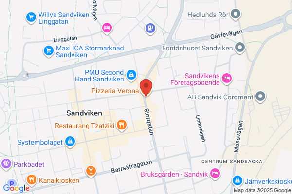 Pizzeria Verona i Sandviken