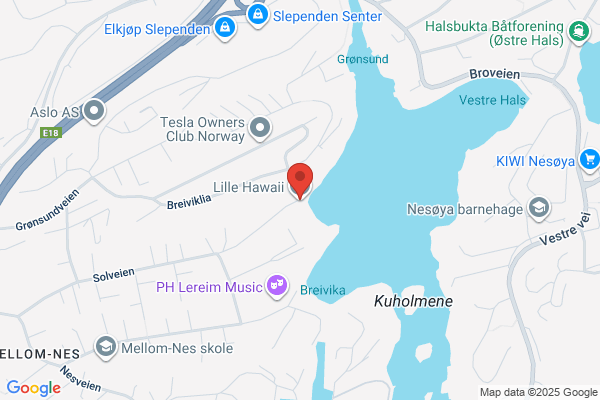 Blå Hawai