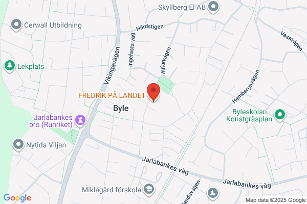 FREDRIK PÅ LANDET