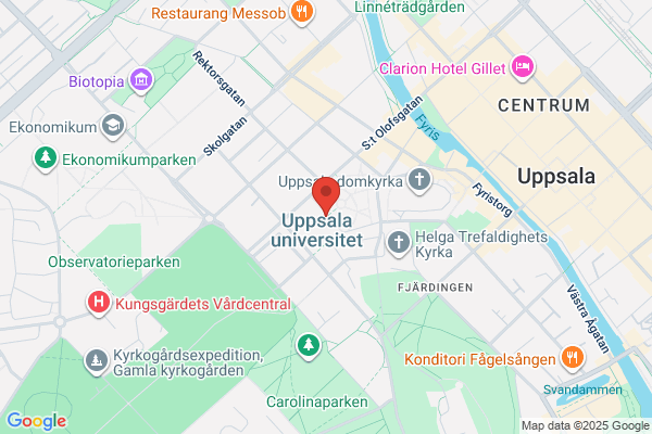 Hussenius Analysdata