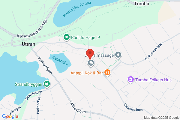 Plattsättning i Tumba