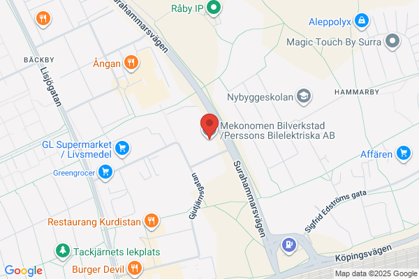 Mekonomen Bilverkstad Perssons Bilelekriska AB