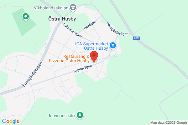 Restaurang Pizzeria Café Östra Husby